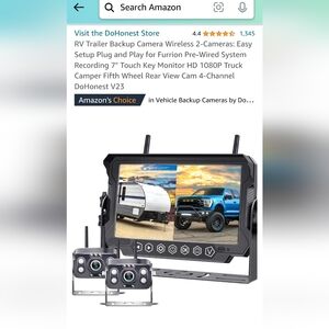 Dohonest backup camera